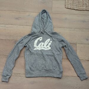 Cali logo Women's Gray Hoodie Sweater